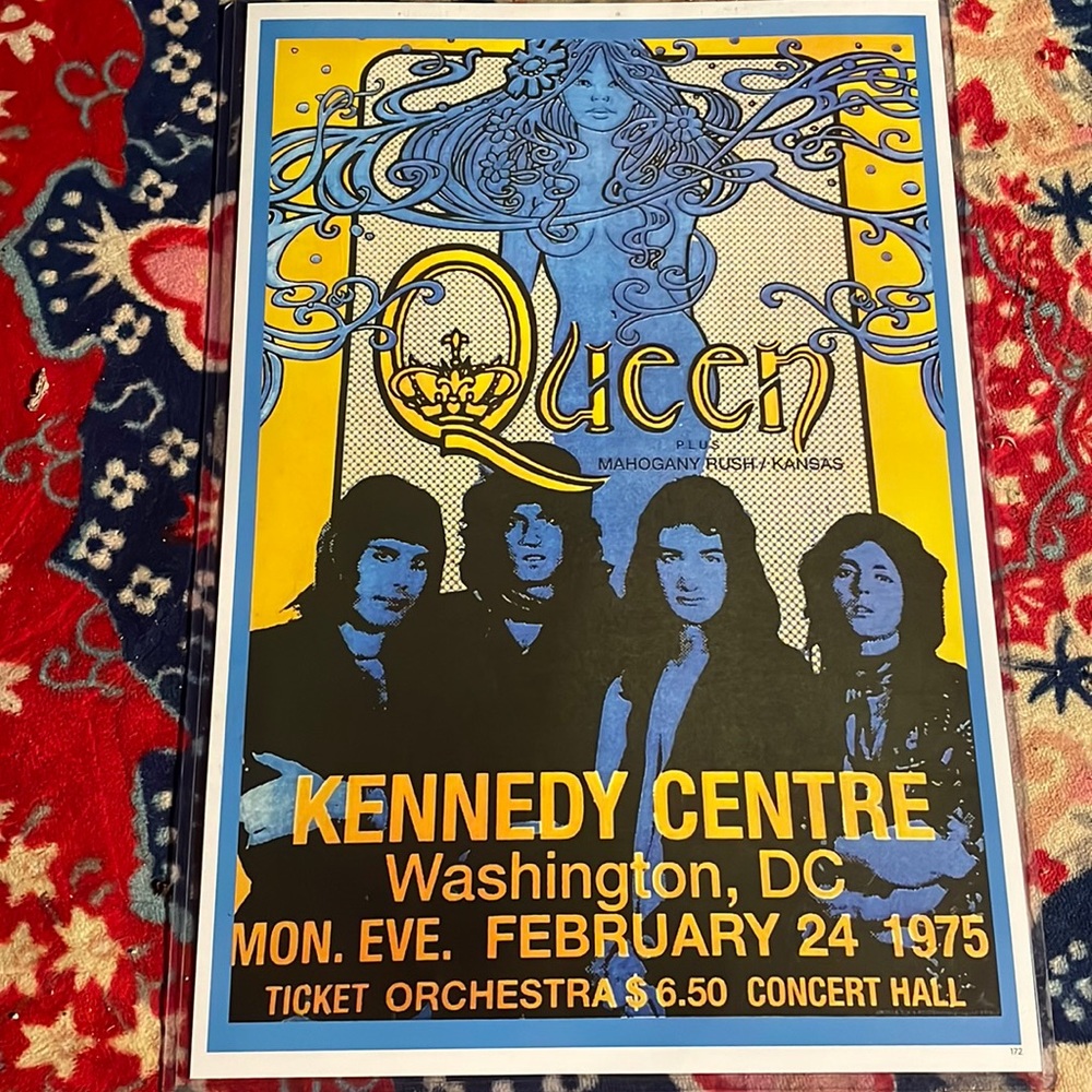 authentic queen poster